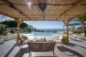 Villa Michaela con piscina privata e vista mare Capo Vaticano